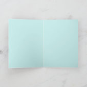 ハッピーバースデーハミングバード カード (内部)