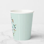ハッピーバースデーハミングバード 紙コップ (左)