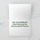 ハッピーバースデーハム電波カカスタマイズード カード (内部)