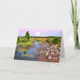 ハッピーバースデーハンモナスアセットビーチ カード