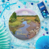 ハッピーバースデーハンモナスビーチ紙プレート ペーパープレート (パーティー)