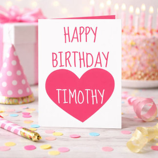 ハッピーバースデーハート シーズンカード