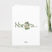 ハッピーバースデーバイナノファ カード (裏面)