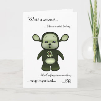 ハッピーバースデーバイナノファ カード