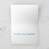 ハッピーバースデーバタフライガーデン カード (内部)