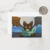 ハッピーバースデーバット ノートカード (正面/裏面インサイチュ)