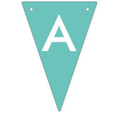 ハッピーバースデーバナーとストライプ バンティングフラッグ (第3の旗)