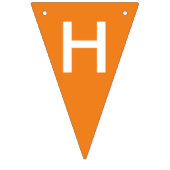 ハッピーバースデーバナーとストライプ バンティングフラッグ (第2の旗)