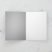 ハッピーバースデーバナータイポグラフィカード カード (内部)