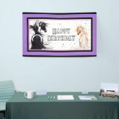 ハッピーバースデーバナーホースバイビハレ 横断幕 (トレードショー)