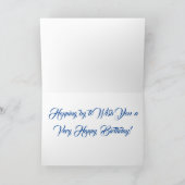 ハッピーバースデーバニーカード カード (内部)