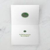 ハッピーバースデーバニーラビットコーディネート用品 カード (内部)