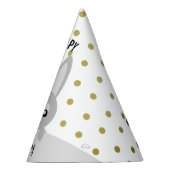 ハッピーバースデーバニー（動物）パーティー帽子 パーティーハット (右)