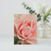 ハッピーバースデーバラはがき ポストカード (スタンド正面)