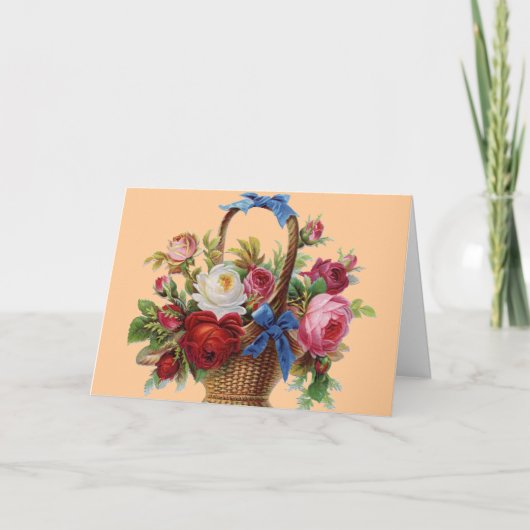 ハッピーバースデーバラ カード (正面)