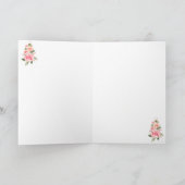 ハッピーバースデーバラ カード (内部)