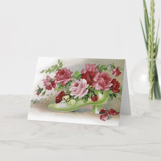 ハッピーバースデーバラ カード (正面)