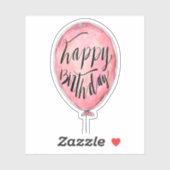 ハッピーバースデーバルーンシール シール (シート)