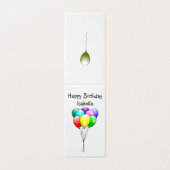 ハッピーバースデーバルーン折りカード (外部フラット)