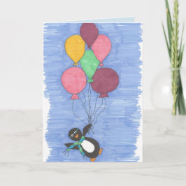 ハッピーバースデーバルーン誕生日カード カード