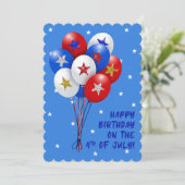 ハッピーバースデーバルーン7月4日 (スタンド正面)