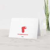 ハッピーバースデーバルーン カード (裏面)