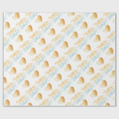 ハッピーバースデーバルーン ラッピングペーパー (フラット)