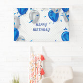 ハッピーバースデーバルーン 横断幕 (インサイチュ)