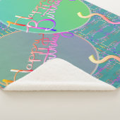 ハッピーバースデーバルーンSHERPAブランケット シェルパブランケット (3/4)