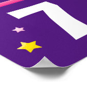 ハッピーバースデーバレリーナ ポスター (角)