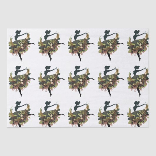 ハッピーバースデーバレリーナ 薄葉紙 (正面)