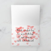 ハッピーバースデーバレンタイン シーズンカード (内部)