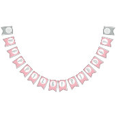 ハッピーバースデーバンティンフラッグ – ガール誕生日 バンティングフラッグ (全)