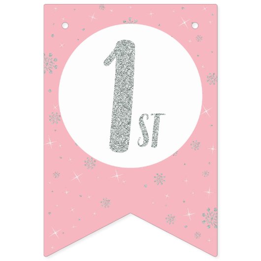 ハッピーバースデーバンティンフラッグ – ガール誕生日 バンティングフラッグ (第7の旗)