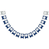 ハッピーバースデーバンティンフラッグ – 男の子1歳の誕生日 バンティングフラッグ (全)