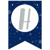 ハッピーバースデーバンティンフラッグ – 男の子1歳の誕生日 バンティングフラッグ (第2の旗)