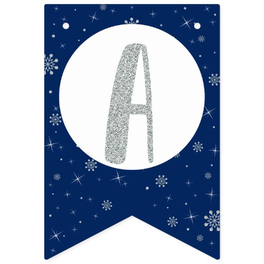 ハッピーバースデーバンティンフラッグ – 男の子1歳の誕生日 バンティングフラッグ (第3の旗)