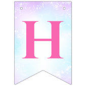 ハッピーバースデーバントのバナーの最初の誕生日。 バンティングフラッグ (第2の旗)