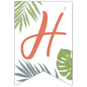 ハッピーバースデーバントのバナーの最初の誕生日。 バンティングフラッグ (第2の旗)