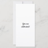 ハッピーバースデーバーバラ カード (裏面)