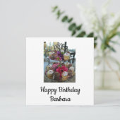 ハッピーバースデーバーバラ 案内状 (スタンド正面)