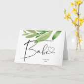 ハッピーバースデーバーベギフトロマンチックカードfor夫 カード (黄色い花)