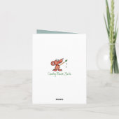 ハッピーバースデーバーンフクロウ挨拶 シーズンカード (裏面)