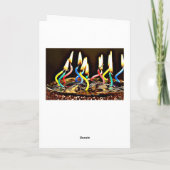 ハッピーバースデーパイナップルクテシーカード カード (裏面)