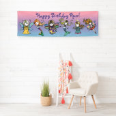 ハッピーバースデーパイパーバナー 横断幕 (インサイチュ)