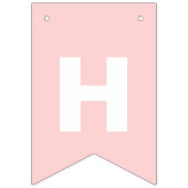 ハッピーバースデーパステルレインボーバンティングフラグ バンティングフラッグ (第2の旗)