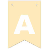 ハッピーバースデーパステルレインボーバンティングフラグ バンティングフラッグ (第3の旗)