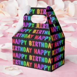 ハッピーバースデーパターン フェイバーボックス