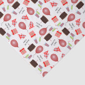 ハッピーバースデーパターン(赤ティッシュペーパー) 薄葉紙 (詳細)