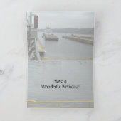 ハッピーバースデーパパカードバイジャンツ カード (内部)